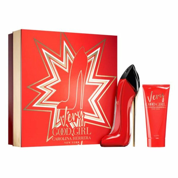 Gift Set Carolina Herrera Very Good Girl 2pcs ( EDP 80ml & Body Lotion 100ml )