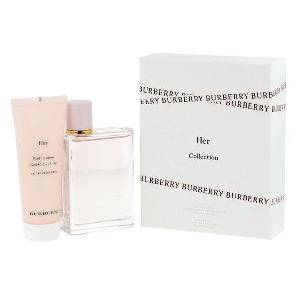 Gift Set Burberry Her 2pcs ( EDP 100ml & Body Lotion Dưỡng da 75ml )