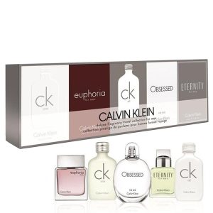 Calvin Klein - Deluxe Fragrance Travel Collection For Men 5pcs ( EDT 10ml x 5 )