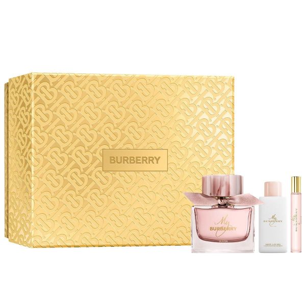 Gift Set My Burberry Blush for Women 3 Pcs EDP 90ml + EDP 7.5ml + BL 75ml