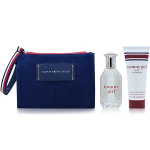 Gift Set Tommy Hilfiger Tommy Girl 3pcs ( EDT 50ml & Sữa tắm 100ml & Travel Bag )