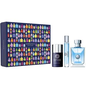 Versace Pour Homme 3pcs - Spring Set (EDT 100ml & EDT 10ml & Lăn Khử Mùi 75ml )